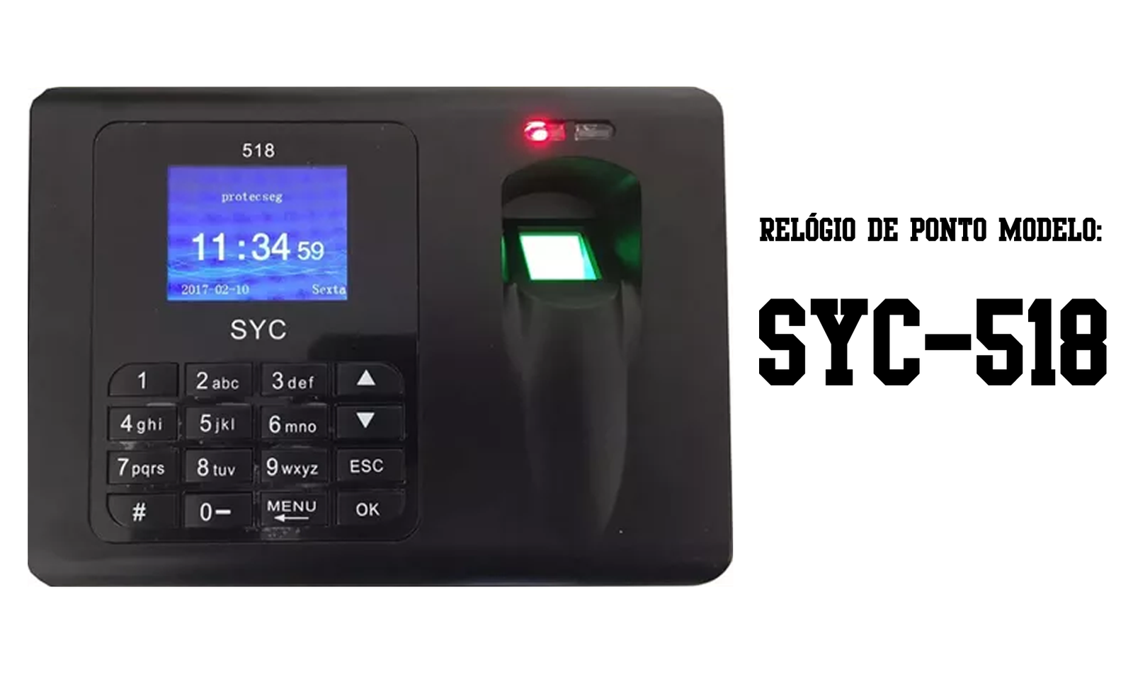 Como importar os dados do Relógio de Ponto da SYC-518  -  Sistemas Descomplicado 