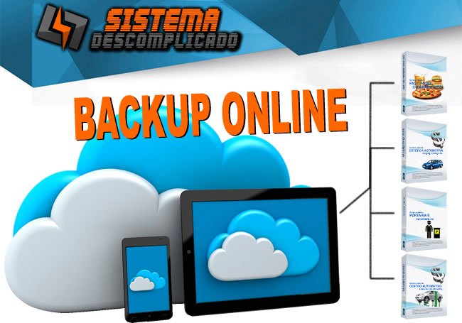 Serviço de Backup online -  Sistemas Descomplicado 