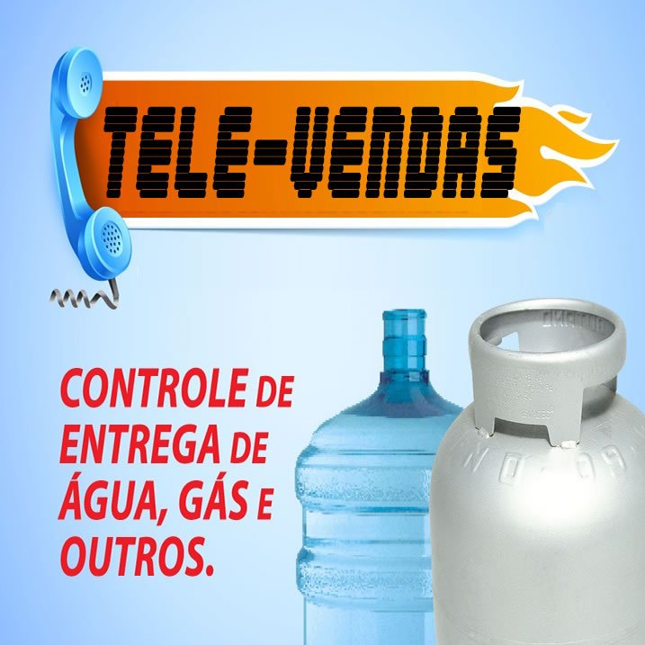 Tele-Vendas Agua e Gás -  Sistemas Descomplicado 