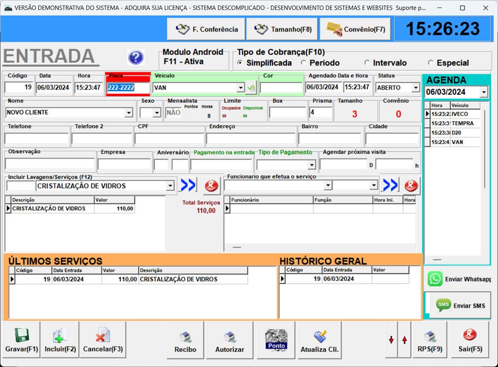 ve software vantagens ESTETICA AUTOMOTIVA